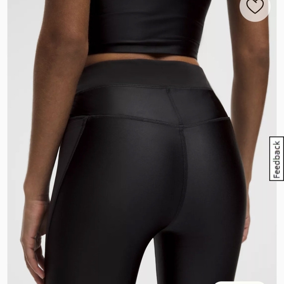 Lululemon Satin Wordmark High Rise Leggings - Picture 5 of 13